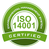 ISO 14001 certified logo